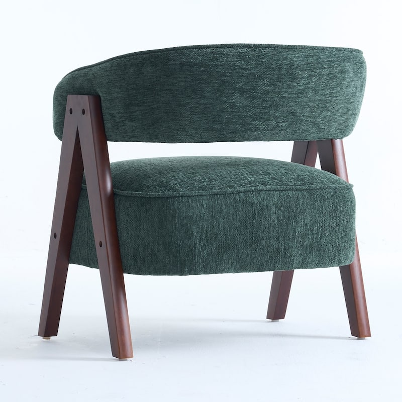 Modern Accent Chair, Armchair with 8.7" Thick Seat Cushion for Living Room