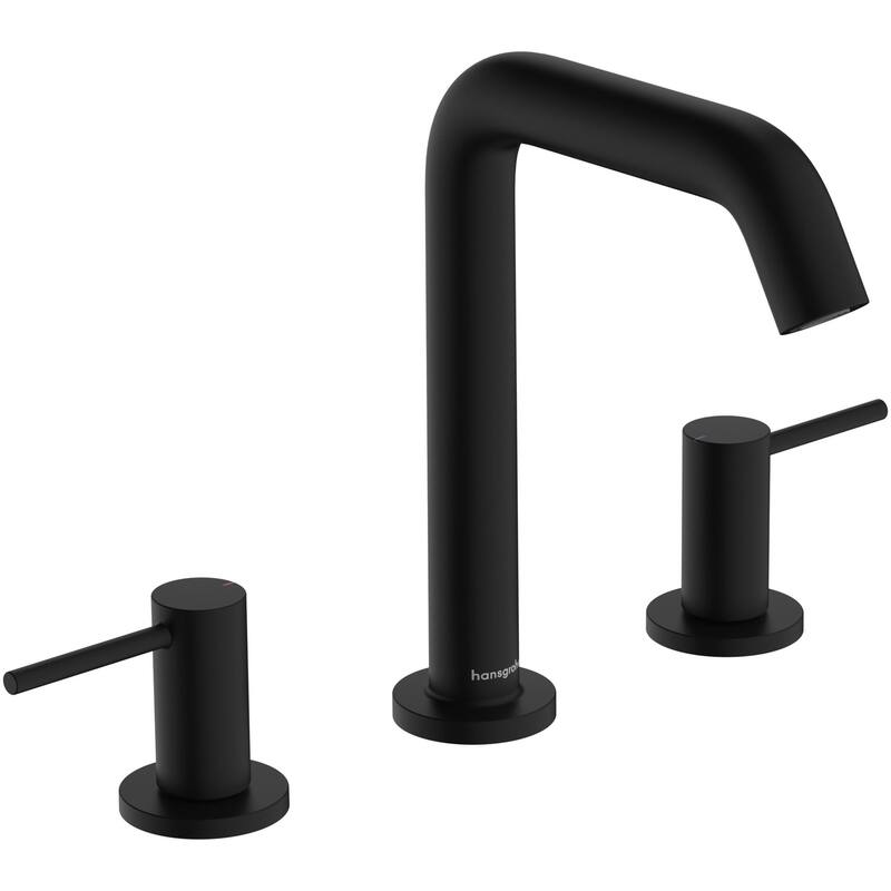 Hansgrohe 73332 Tecturis S 1.2 GPM Widespread Bathroom Faucet - Matte Black