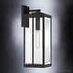 preview thumbnail 3 of 5, Luxury Modern Farmhouse Outdoor Wall Light, 20"H x 7"W, with Industrial Style, Estate Bronze, by Urban Ambiance