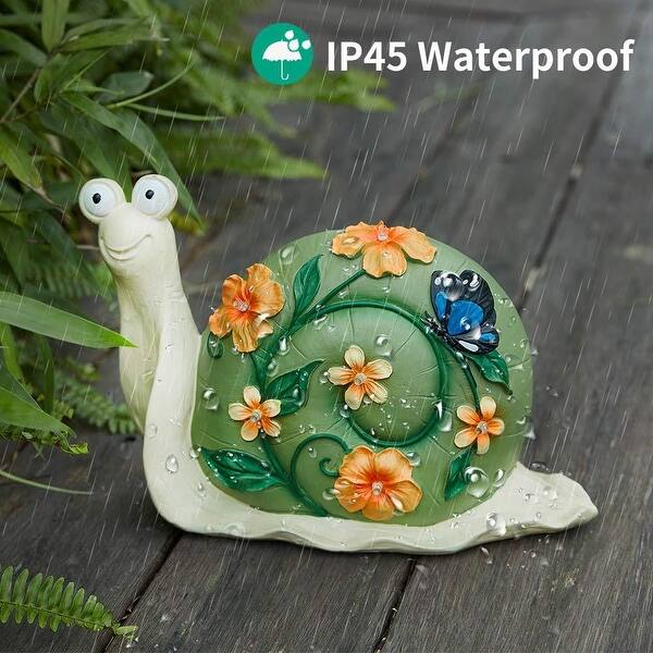 Solar Snail Lights Garden Outdoor Solar Garden Lights Outdoor