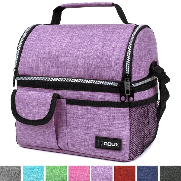 2 compartment lunch bag