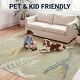 preview thumbnail 12 of 21, JONATHAN Y Duenas T-Rex Modern Kids Machine-Washable Area Rug