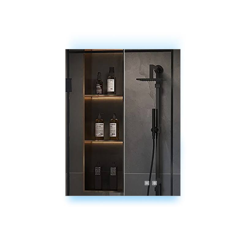 Corsica Surface-Mount LED Mirror Medicine Cabinet with Defogger