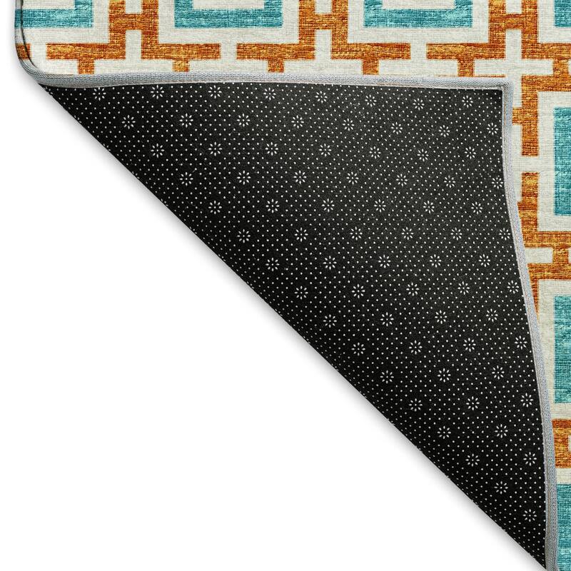 Premium Washable Super Soft Modern Mosaic Mayfield Rug