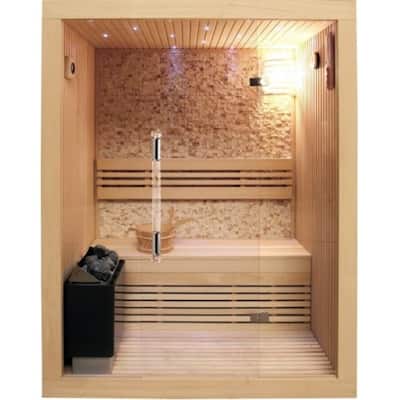 SunRay Rockledge 2-Person Indoor Traditional Sauna