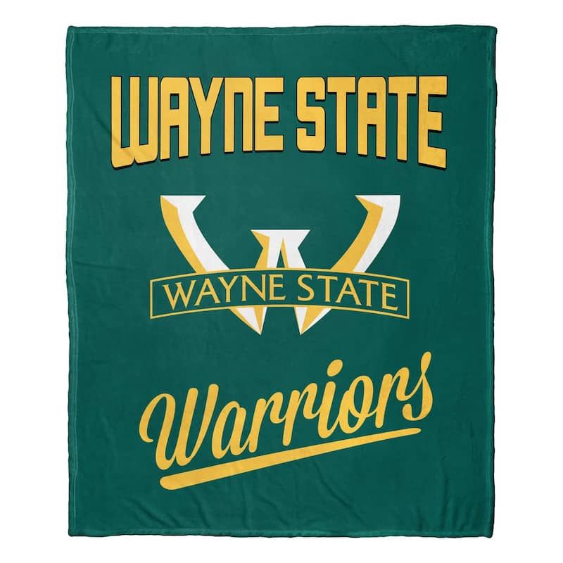 NCAA GLIAC Alumni Silk Touch Throw Blanket - 50" x 60" - Wayne State