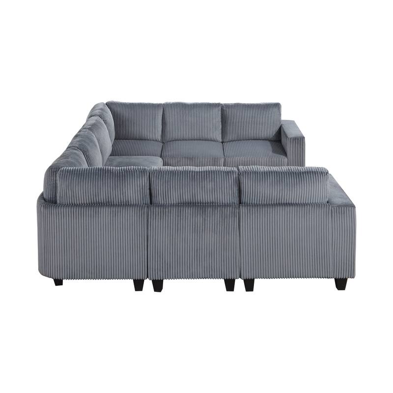 Kenlis 8-Piece Modular Sectional Sofa with Storage