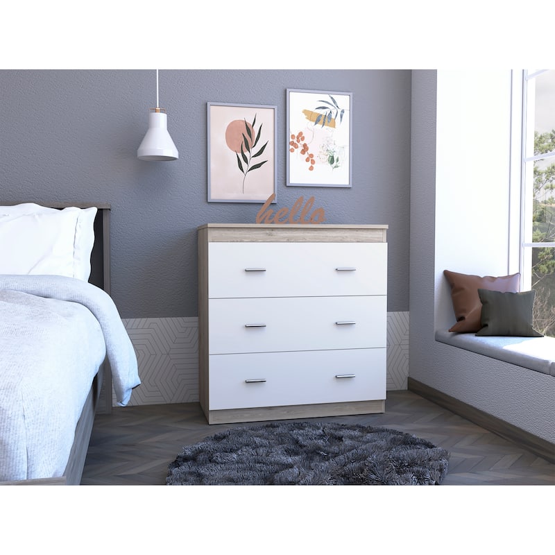 FM Furniture Burlington Dresser with 3 Drawers