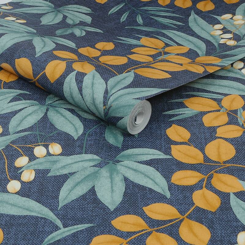 Persephone Navy and Ochre