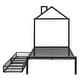 preview thumbnail 10 of 25, Twin Size Metal Platform Bed with Two Drawers