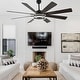 preview thumbnail 50 of 118, 20"/24"/72" Oaks Aura Cotti Low Profile Dimmable Smart Ceiling Fan with Lights 6-Speed Flush Mount Modern Remote