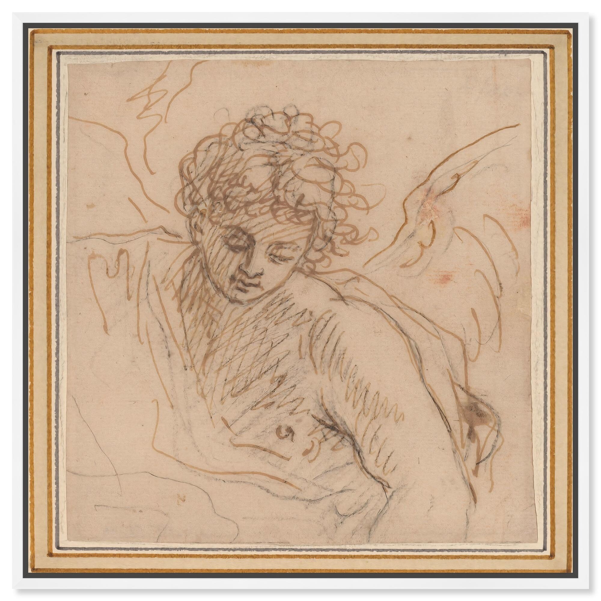 An Angel Canvas Figurative Art by Art Remedy