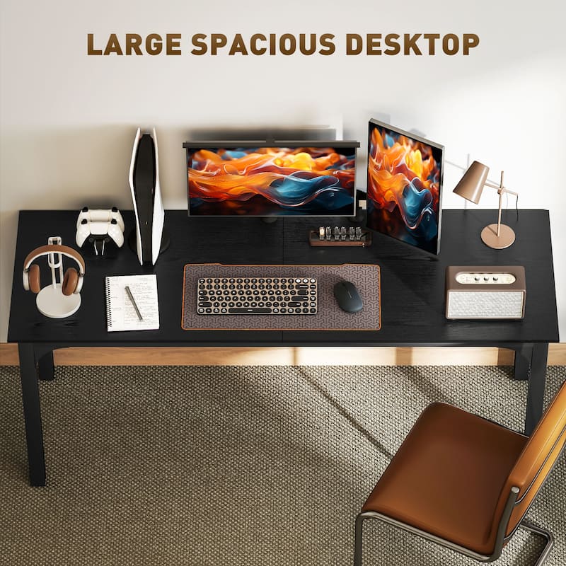 Steel Particleboard Computer Desk Industrial Table and Adjustable Foot