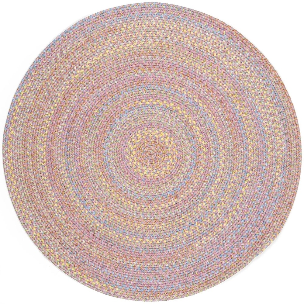 Rhody Rug Playful Indoor/Outdoor Braided Area Rug