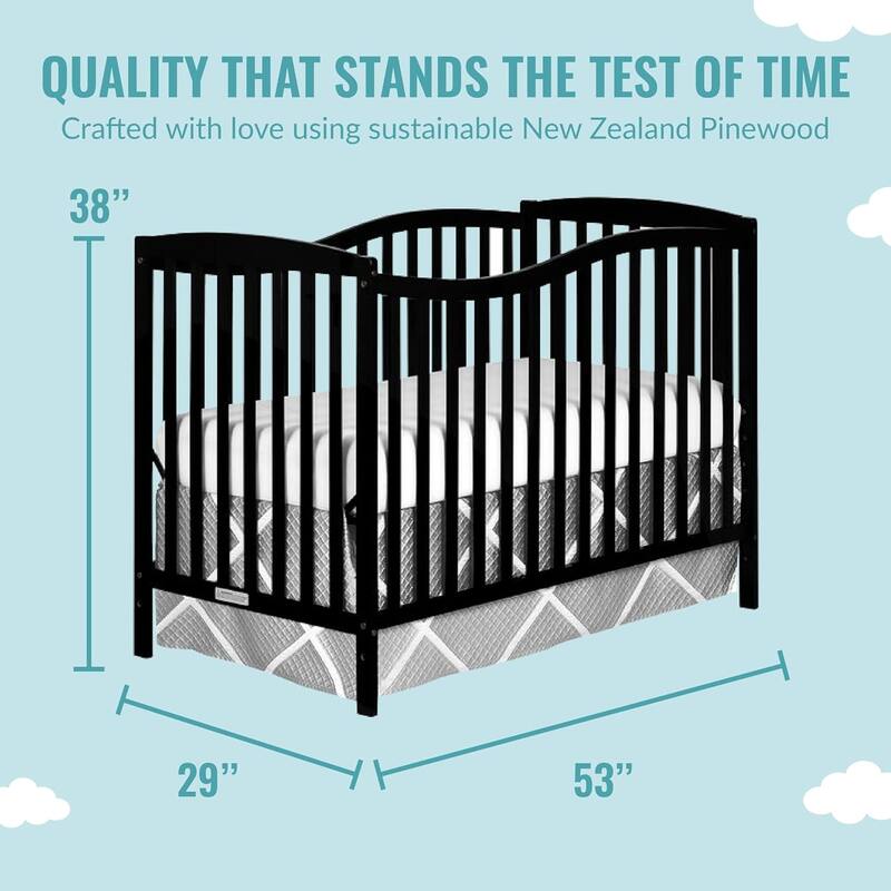 Dream On Me Chelsea 5-in-1 Convertible Crib