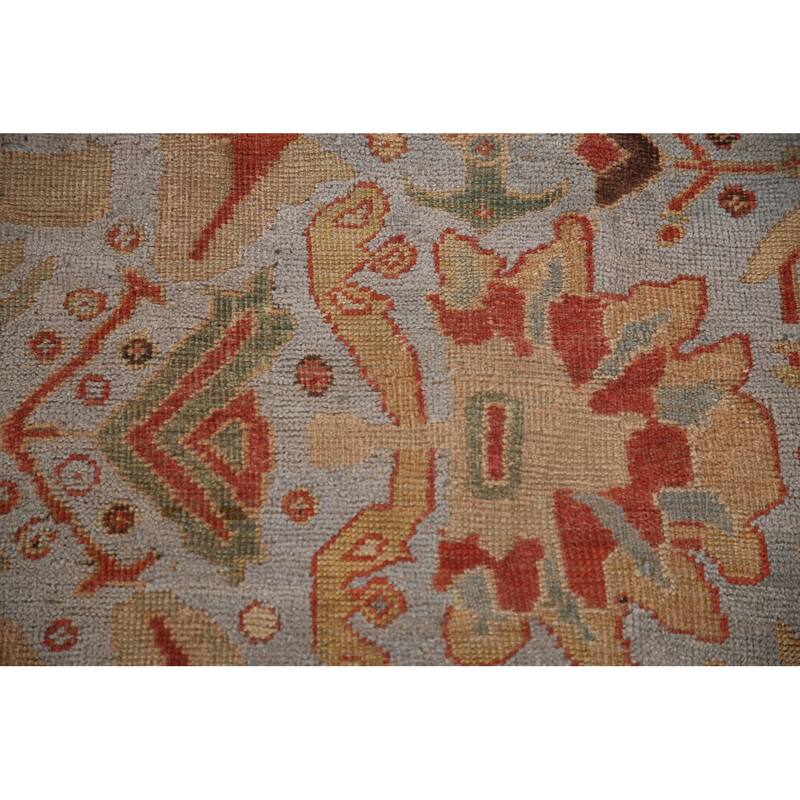Sultanabad Ziegler Persian Large Rug Handmade Wool Carpet - 10'9" x 17'0"