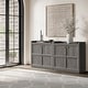 preview thumbnail 10 of 49, Multifunctional Minimalist Side Cabinet with 3D Design
