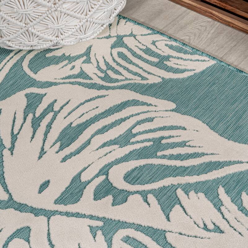 JONATHAN Y Montego Abstract Swirl Area Rug
