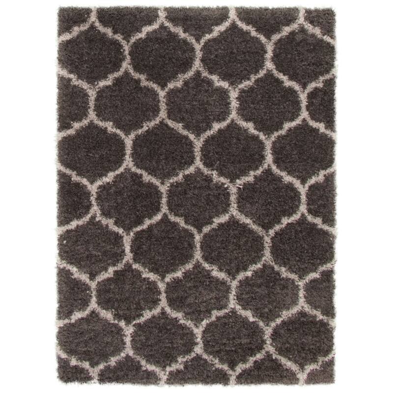 ECARPETGALLERY Agadir Trellis Moroccan Shag Rug