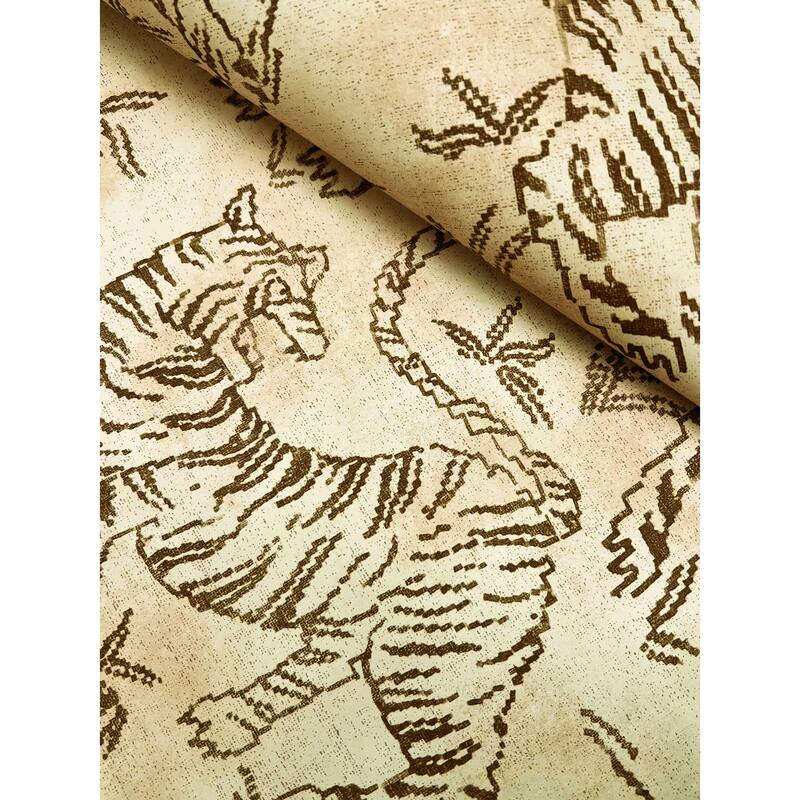 Stains Orly Tigers 27 In W X 27 Ft L Wallpaper