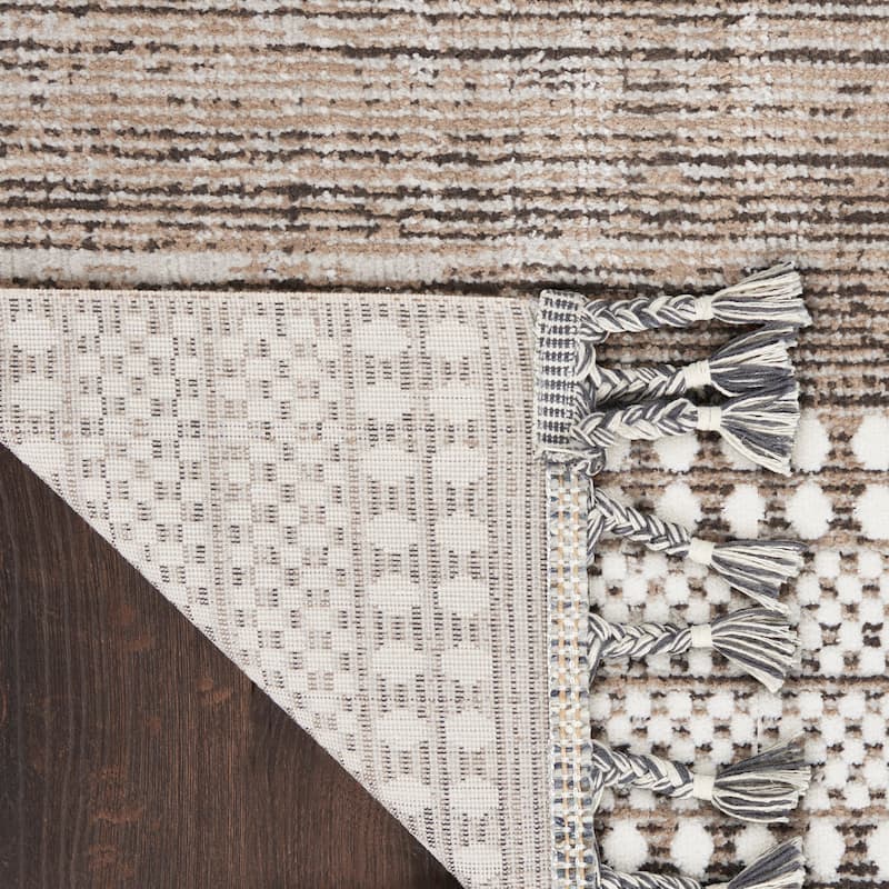 Nourison Asilah Scandinavian Boho Stripe Area Rug