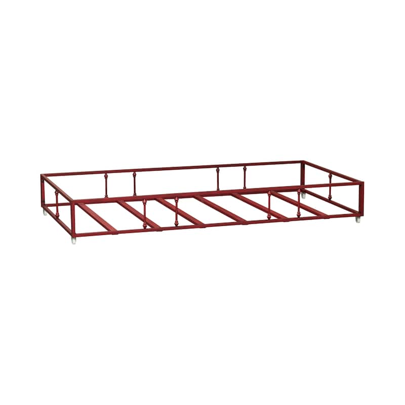 Vintage Series Distressed Metal Twin Metal Trundle