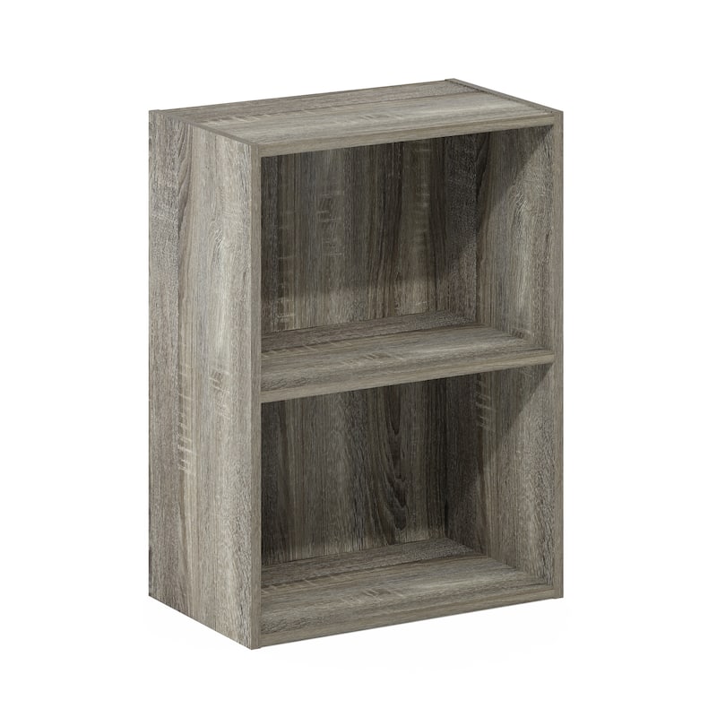 Furinno Luder 2-Tier Open Shelf Bookcase