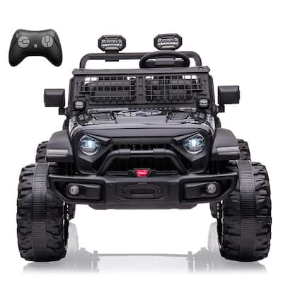 24V 2 Seats Kids Ride Extra Large Seat Wide Truck