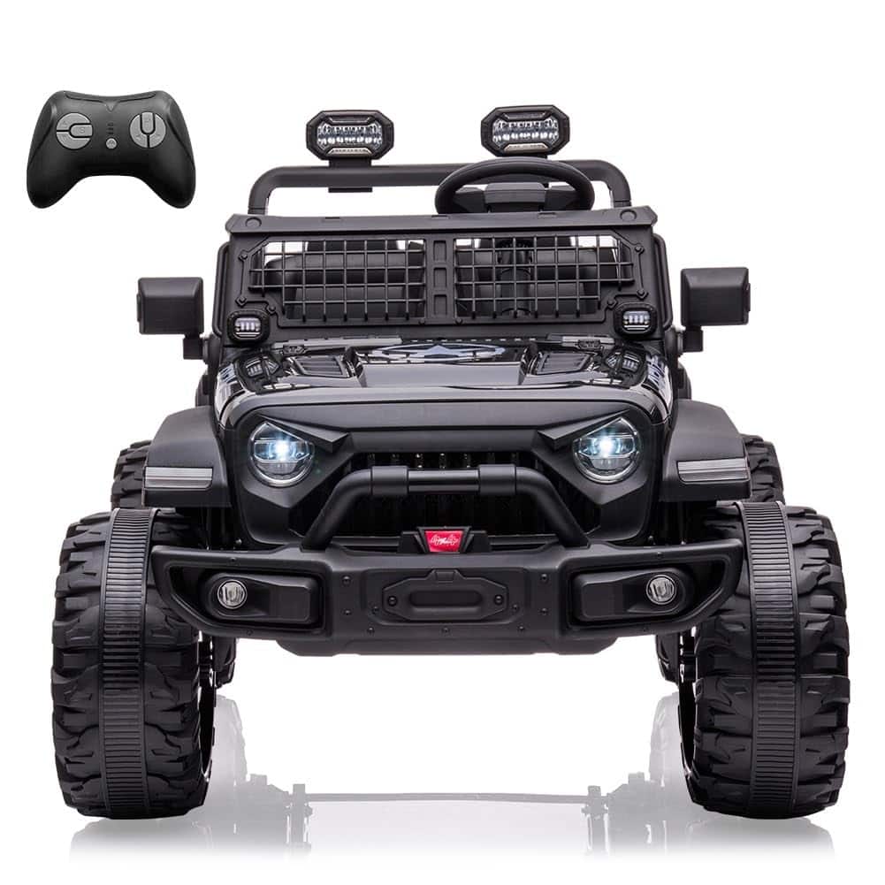 24V 2 Seats Kids Ride Extra Large Seat Wide Truck