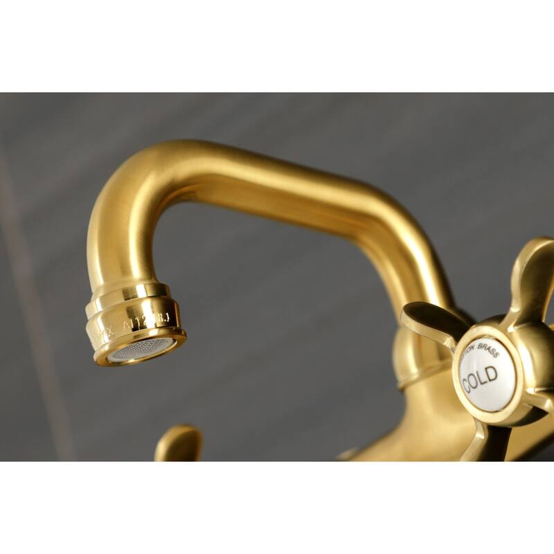 Kingston Two-Handle Wall Mount Bar Faucet