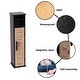 preview thumbnail 38 of 41, Toilet Paper Storage Cabinet with Dispenser Toilet Organizer - 7.2'L x 7.2"W x 29.9"H