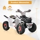 preview thumbnail 6 of 34, Gymax Kids Electric Ride On ATV Toy 6V Battery Powered Electric