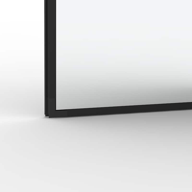 30" x 26" Rectangular Aluminum Surface Mount Medicine Cabinet with Mirror and Shelves - 30" x 26"