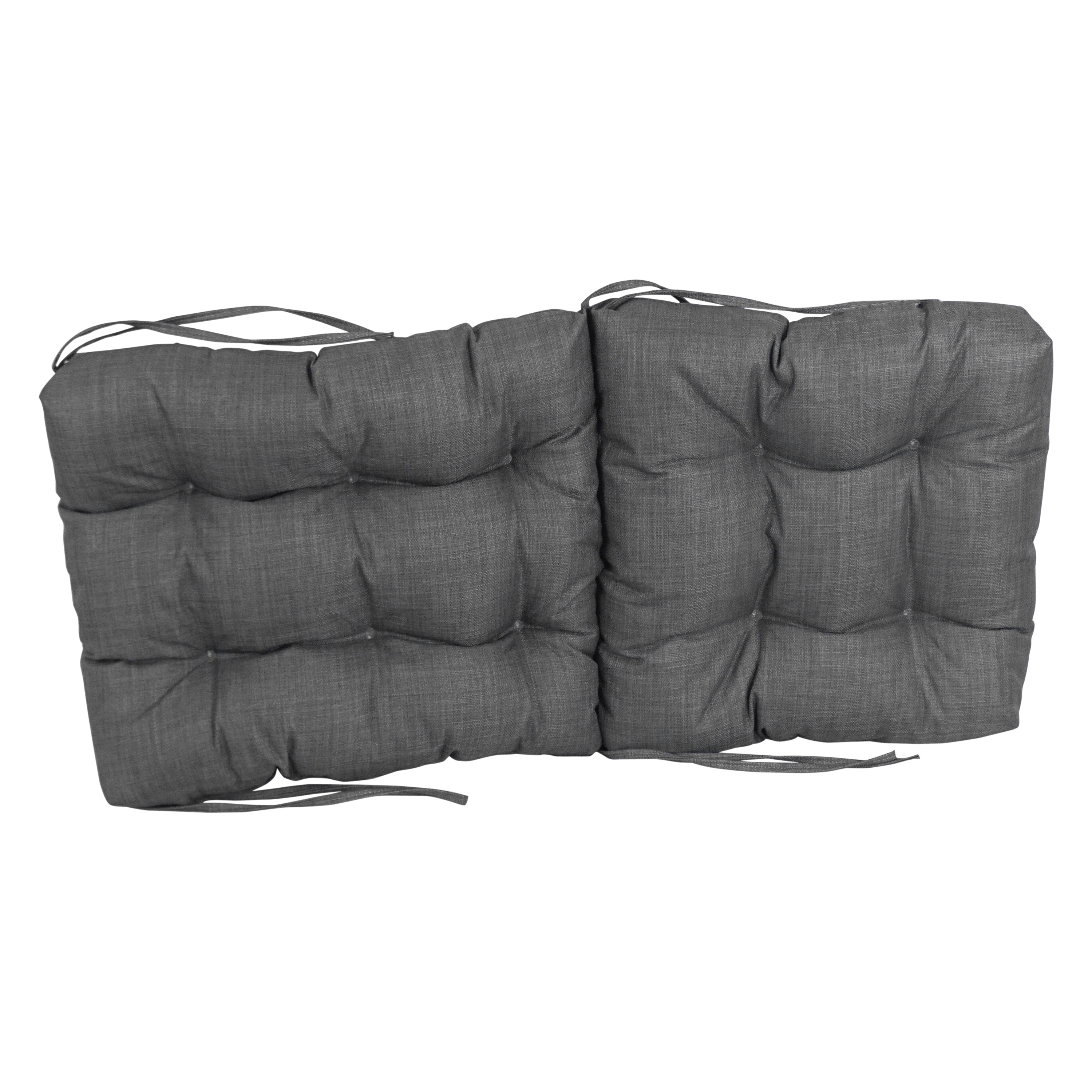 Multi section Tufted Outdoor Seat Back Chair Cushion Multiple Sizes Bed Bath Beyond 30970466