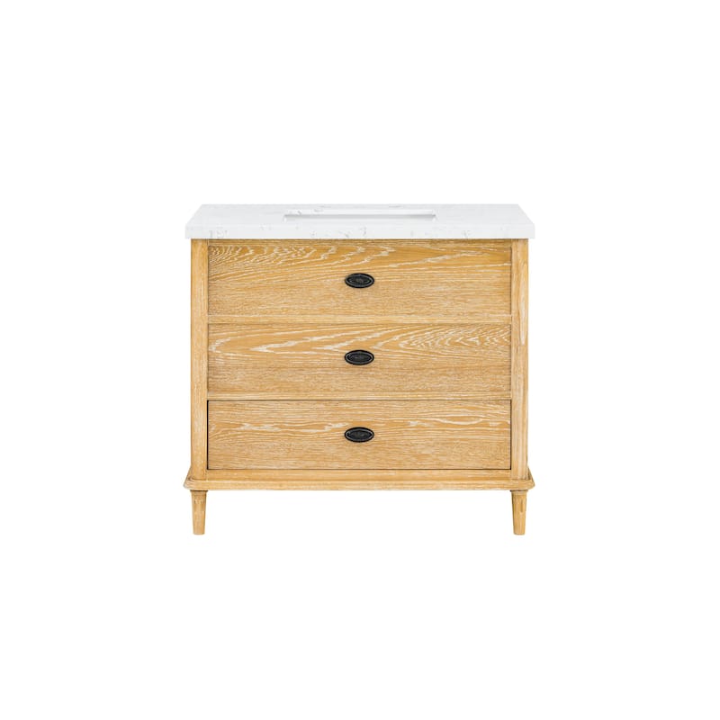 37'' Ferndale Bathroom Vanity with Engineered Stone Top