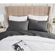 preview thumbnail 90 of 101, Vilano 21-inch Extra Deep Pocket 4-Piece Bed Sheet Set with Pleated Hem