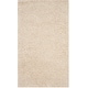 preview thumbnail 74 of 197, SAFAVIEH Laguna Shag Verdiana Solid Color 2-inch Thick Rug. 3' Square - Beige - Square
