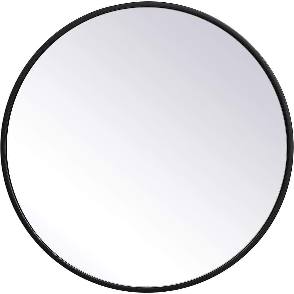 Elegant Lighting Eternity 21" Diameter Circular Beveled Metal Framed