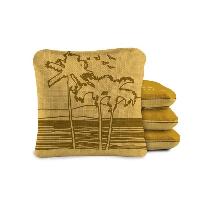 Virgin Islands National Park Dual Sided Pro Cornhole Bags (Set of 4)