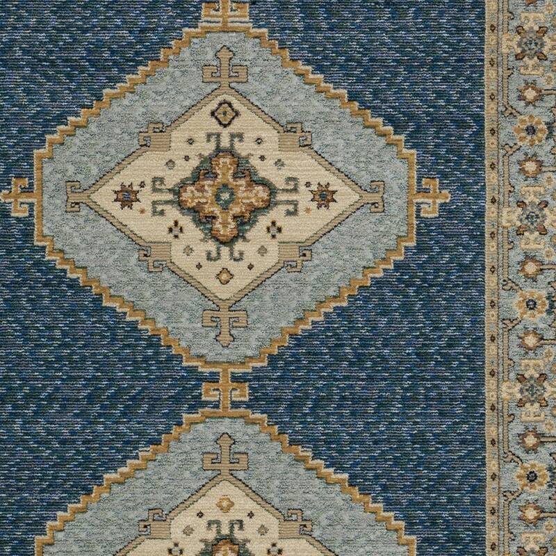 HomeRootsMedallion Bohemian Rectangle Area Rug
