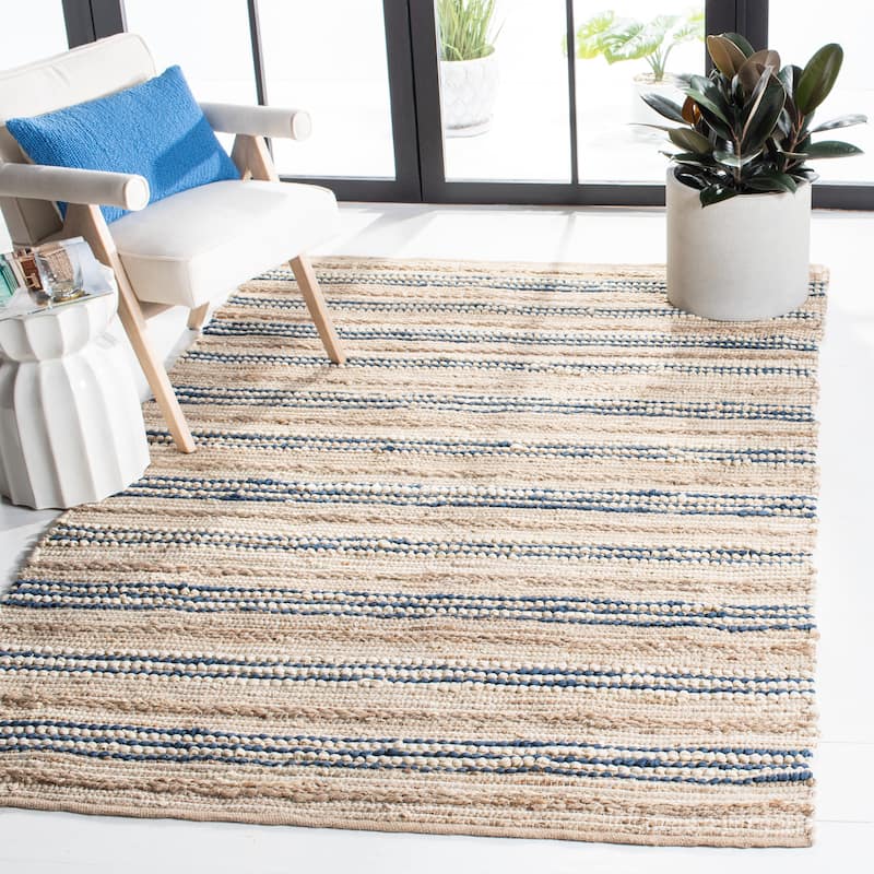 SAFAVIEH, Handmade Cape Cod Ranjana Coastal Jute Rug
