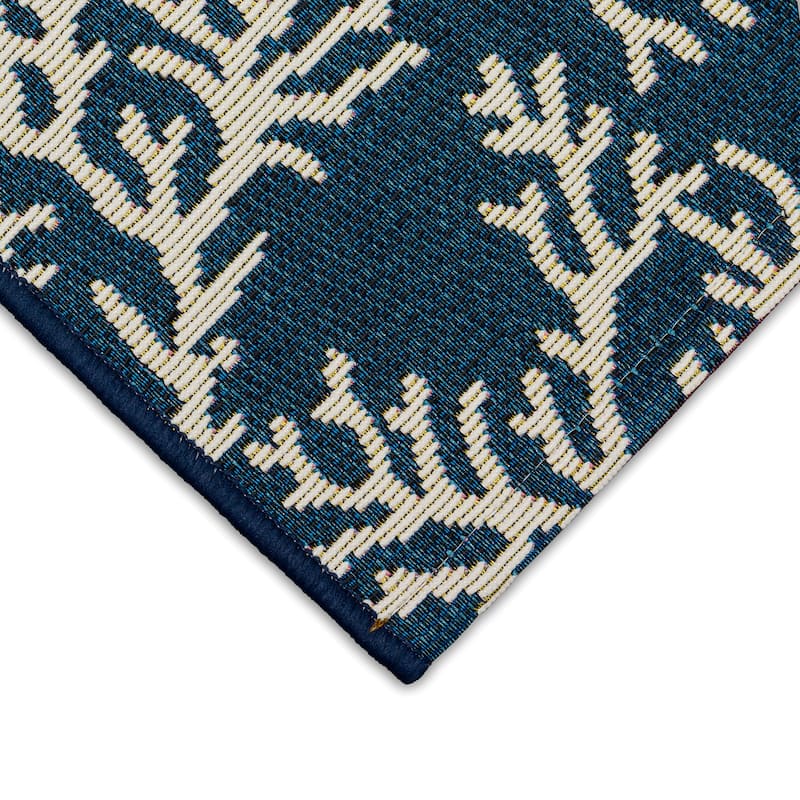Liora Manne Esencia Coral Edge Indoor/Outdoor Mat