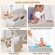 preview thumbnail 18 of 20, Babyjoy Portable Baby Diaper Changing Table with Storage Water Basin - See Details