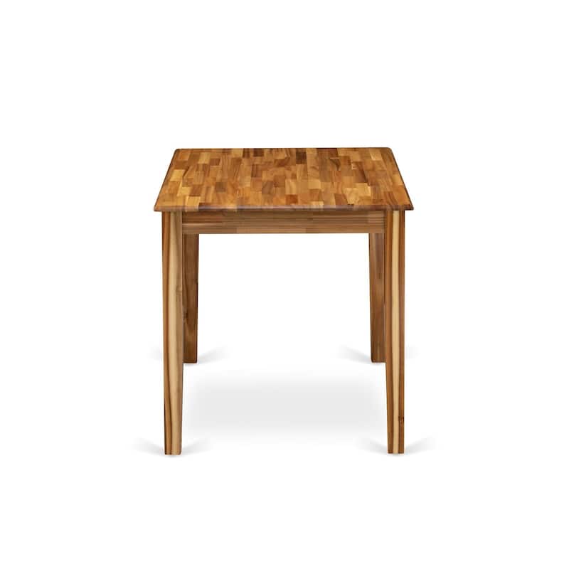Rectangle Dining Table - Modern Kitchen Table 30x48 Inch - Dining Room Table for 4 - Easy Assembly - 48