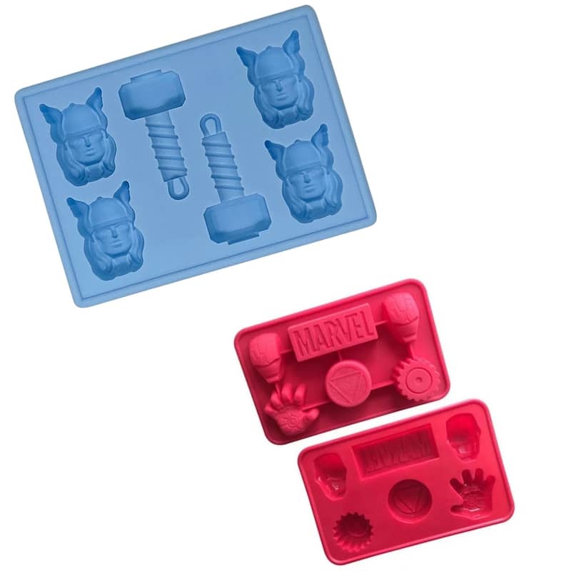 Ice Tray Molds- Marvel Avengers - Thor & Iron Man