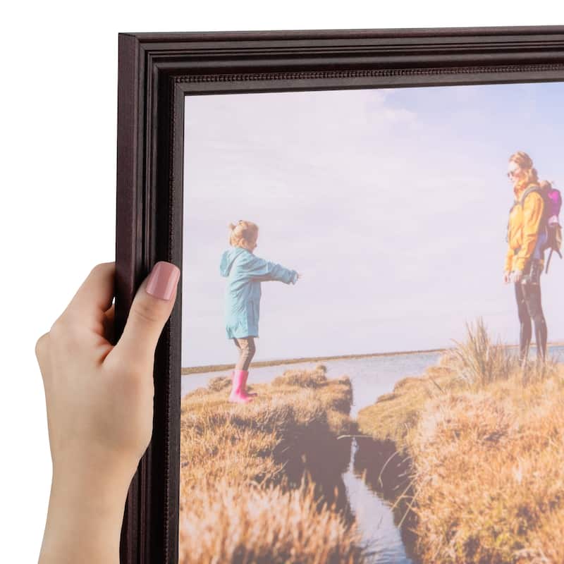 ArtToFrames Aribella 14x17 Inch Picture Frame, 1.25 Inch Wood Poster Frame Available in Multiple Colors (81375-14x17) - Dark Cherry Stain - 14x17