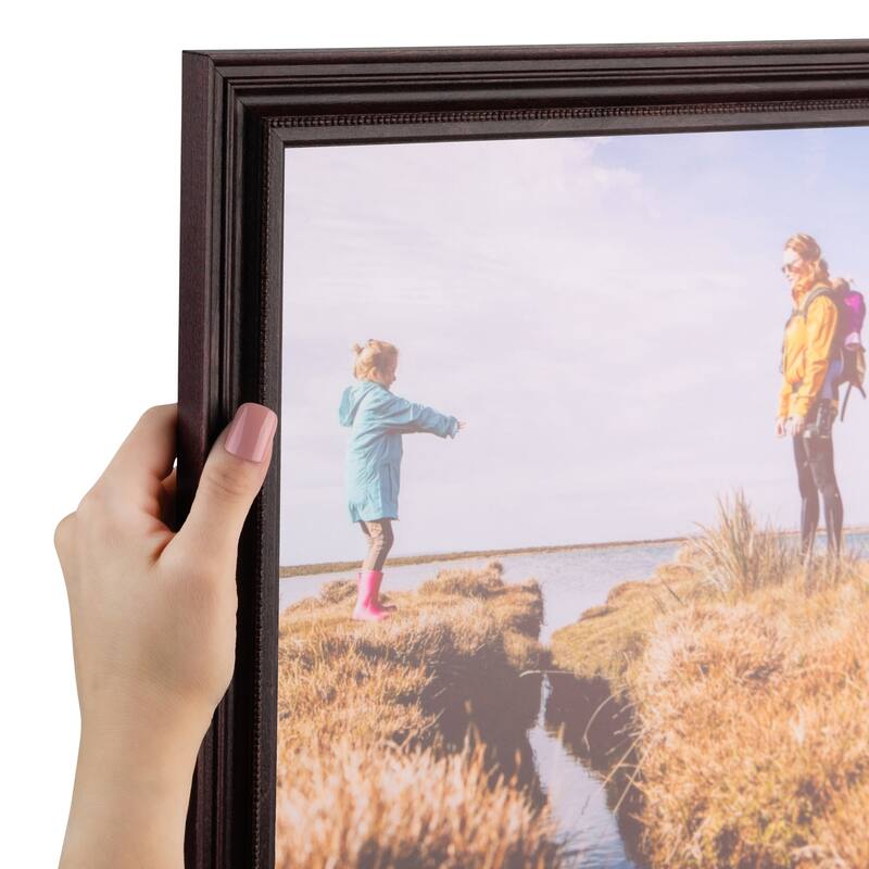 ArtToFrames Aribella 14x26 Inch Picture Frame, 1.25 Inch Wood Poster Frame Available in Multiple Colors (81375-14x26) - Dark Cherry Stain - 14x26