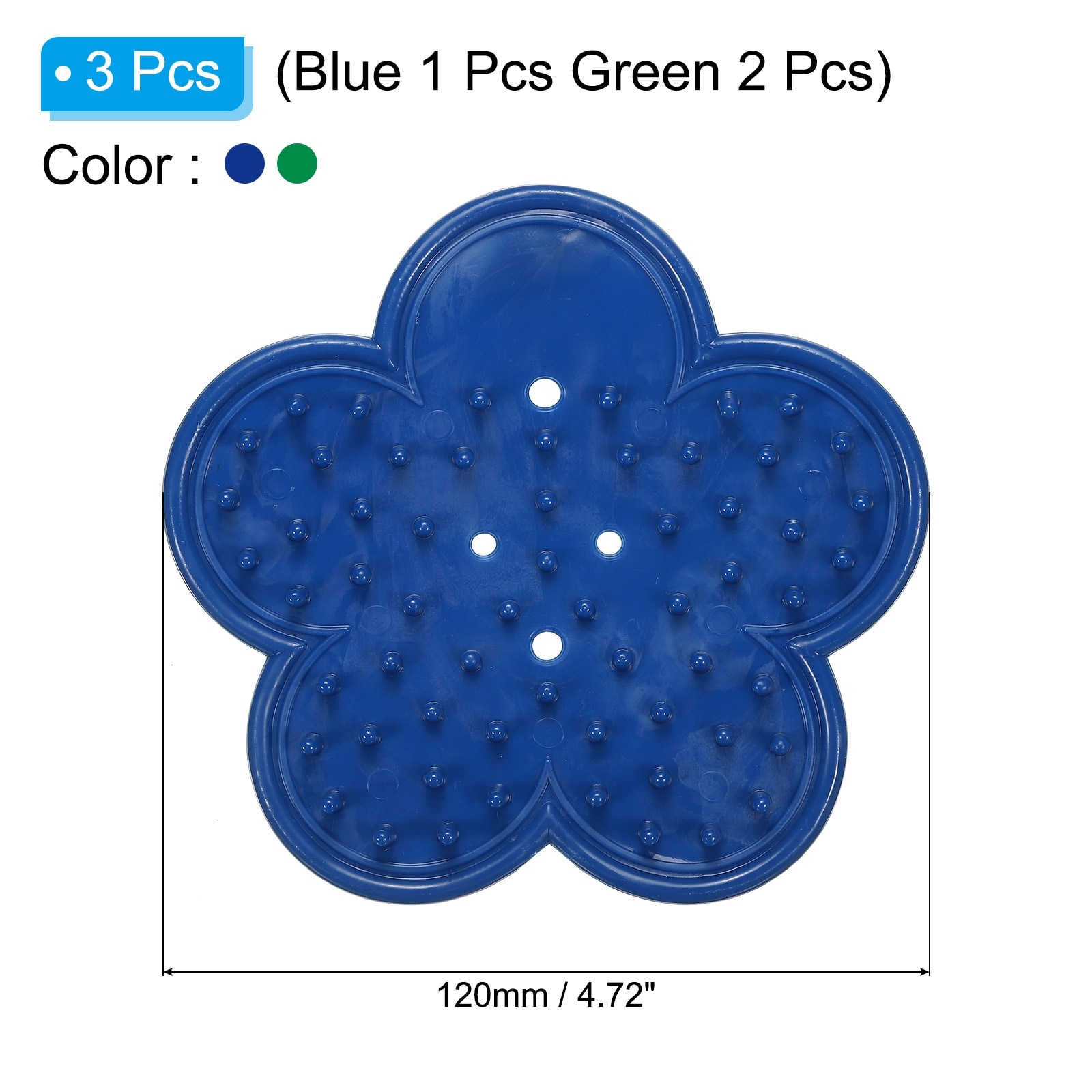 3 Pcs Rose Leaf Thorn Stripper, Remover Tools for Florist Gardening - Green, Blue