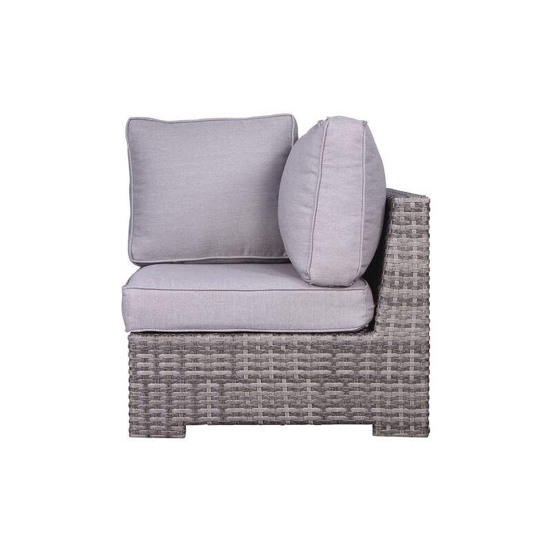 Wicker/Rattan 6 - Person Seating Group with Cushions