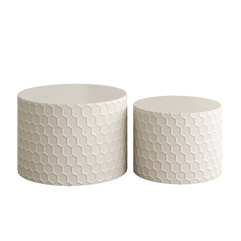 Minimalist Nesting Coffee Table Set